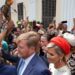 King, Queen Of Netherlands Confronted By Angry Protesters In South Africa