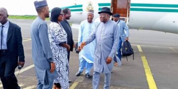 Nigeria’s Ex-President, Jonathan Leads Observation Mission As Liberia Votes