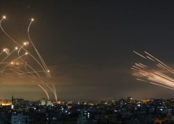 Israeli Iron Dome Intercepts Rockets Fired From Palestine