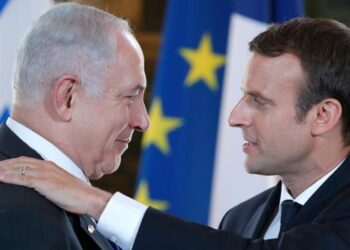 French President Macron Arrives Tel Aviv, On Solidarity Visit With Israel