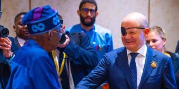 German Chancellor Visits Nigerian Leader, Tinubu