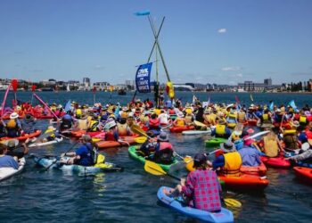 Hundreds Of Climate Activists Arrested In Australia's Largest Coal Port Blockade