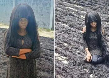 Nigerian Sets World Record For Longest Handmade Wig