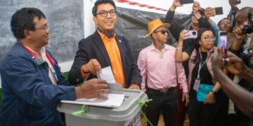 presidential election underway in madagascar despite opposition boycott