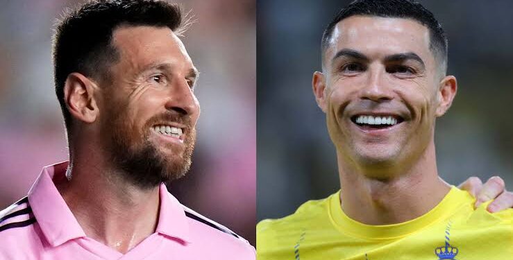 Lionel Messi and Cristiano Ronaldo