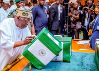 How Nigerian President Presented Empty Boxes Of 2024 Budget To Parliament
