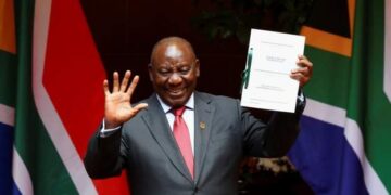 South Africa President Ramaphosa Signs Controversial Health Bill Into Law Ahead Of Elections