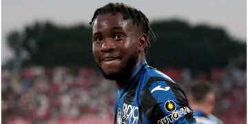 Nigeria’s Lookman Named UEFA Europa League Player Of The Week