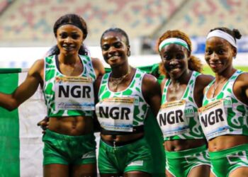 African Championship: Amusan Recovers, Leads Nigeria’s Women’s Relay Team To Victory 