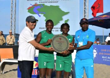 Beach Volleyball: Nigeria Down Morocco, Lift U19 Girls Nations Cup