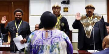 Members Of Zuma’s Party Sworn-in As Parliamentarians After Boycotting Sitting
