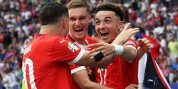 Switzerland Send Italy Out Of Euro 2024