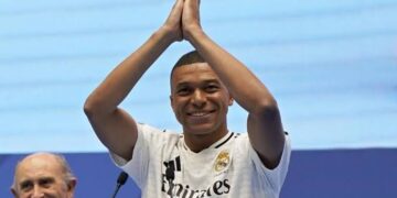 Official: Real Madrid Unveil Mbappe To Fans