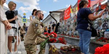 Russians Pay Tribute To Wagner Fighters Killed In Mali