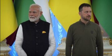 Indian Leader Holds Talks With Zelenskyy In Kyiv After Meeting Putin