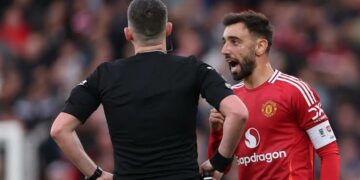JUST IN: Man Utd Win Appeal Over Fernandes Red Card