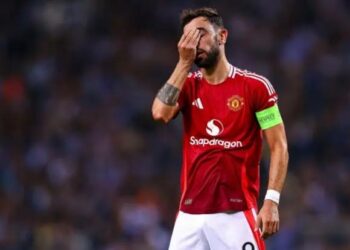 Man Utd: Fernandes Sees Red Second Time In 5 Days