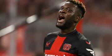 Boniface Nets 4th Season Goal, Liverpool Stay Top Of EPL As Players Go On Int’l Break