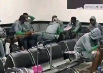 JUST IN: Libya Officials Divert Nigeria’s Super Eagles’ Plane, Team Stranded