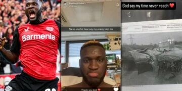 Nigeria’s Victor Boniface Involved In Car Crash