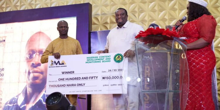 Nigeria NCDMB Rewards Journalists For Excellent Reportage At 2024 Bayelsa Media Awards