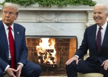 Trump Meets Biden At White House