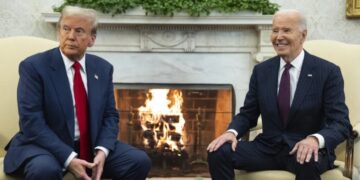 Trump Meets Biden At White House