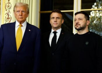 Macron, Trump, Zelensky Meet In France