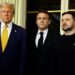 Macron, Trump, Zelensky Meet In France
