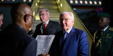 German President Arrives Nigeria For 3-Day Working Visit