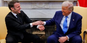 French President Macron Meets Trump Over Ukraine