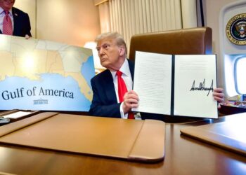 Trump Signs Executive Order Renaming ‘Gulf Of Mexico’ As ‘Gulf Of America’