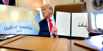 Trump Signs Executive Order Renaming ‘Gulf Of Mexico’ As ‘Gulf Of America’