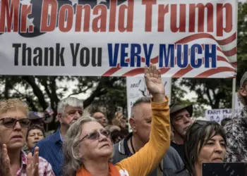 White South Africans Claiming Victims Of Racism March In Support Of Trump