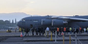 US Plane Carrying Migrants Arrives In India