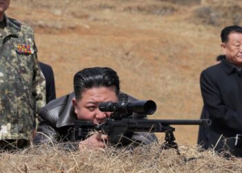 North Korea Leader Test-Fires New Sniper Rifle At Visit To Military Training Base