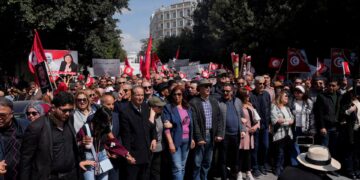 Tunisians Protest Against President Saied’s Authoritarian Rule