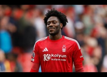 Nottingham Forest Suffer EPL Loss Without Nigeria’s Aina, Arsenal In Fresh Title Blow