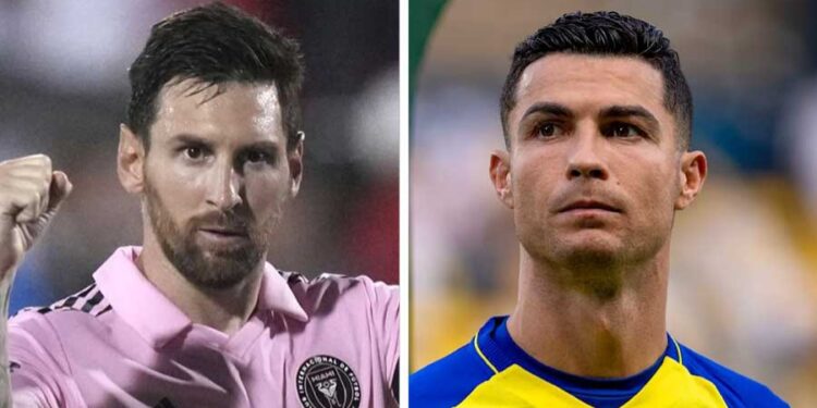 Lionel Messi and Cristiano Ronaldo