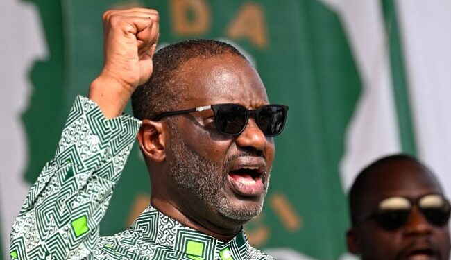 Tidjane Thiam, Former President of Ivorian opposition party, PDCI