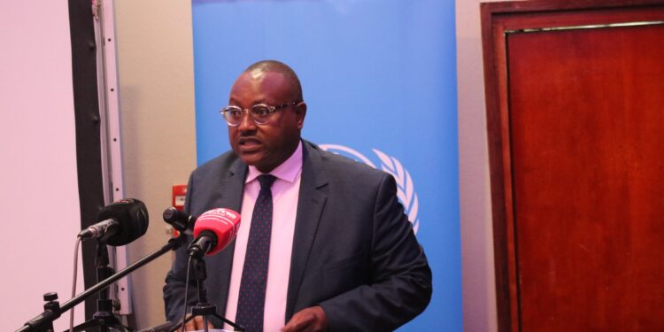 Zambia's Foreign Minister, Mulambo Haimbe