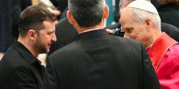 Pope Leo XIV Receives Zelensky At The Vatican