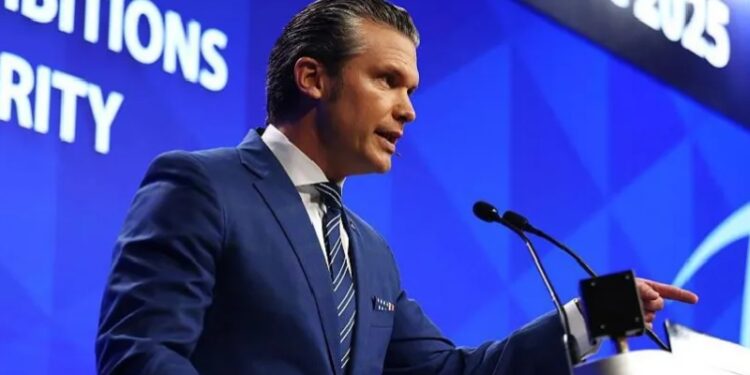 US Secretary of Defence Pete Hegseth
