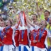 Arsenal Women Upset Barcelona To Lift Champions League Trophy