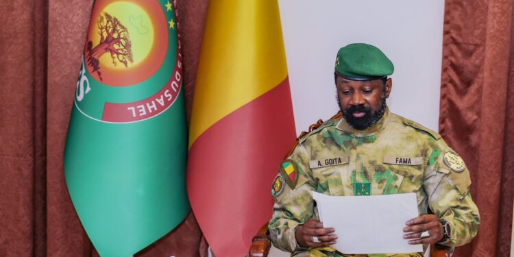 Head of Mali's military Junta, Assimi Goïta