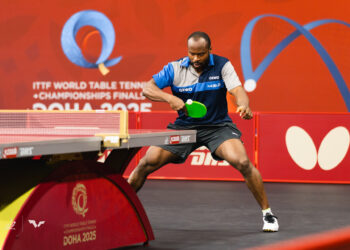 2025 ITTF World Championships: Nigeria’s Aruna Fires Into 4th Round In Doha