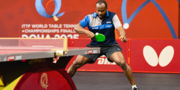 2025 ITTF World Championships: Nigeria’s Aruna Fires Into 4th Round In Doha
