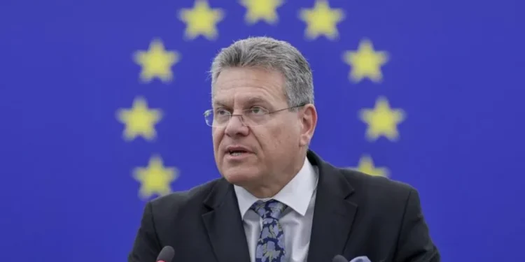 EU Trade Commissioner Maros Sefcovic