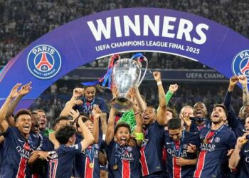 JUST IN: PSG Hammer Inter Milan To Lift First UEFA Champions League Title