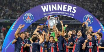 JUST IN: PSG Hammer Inter Milan To Lift First UEFA Champions League Title